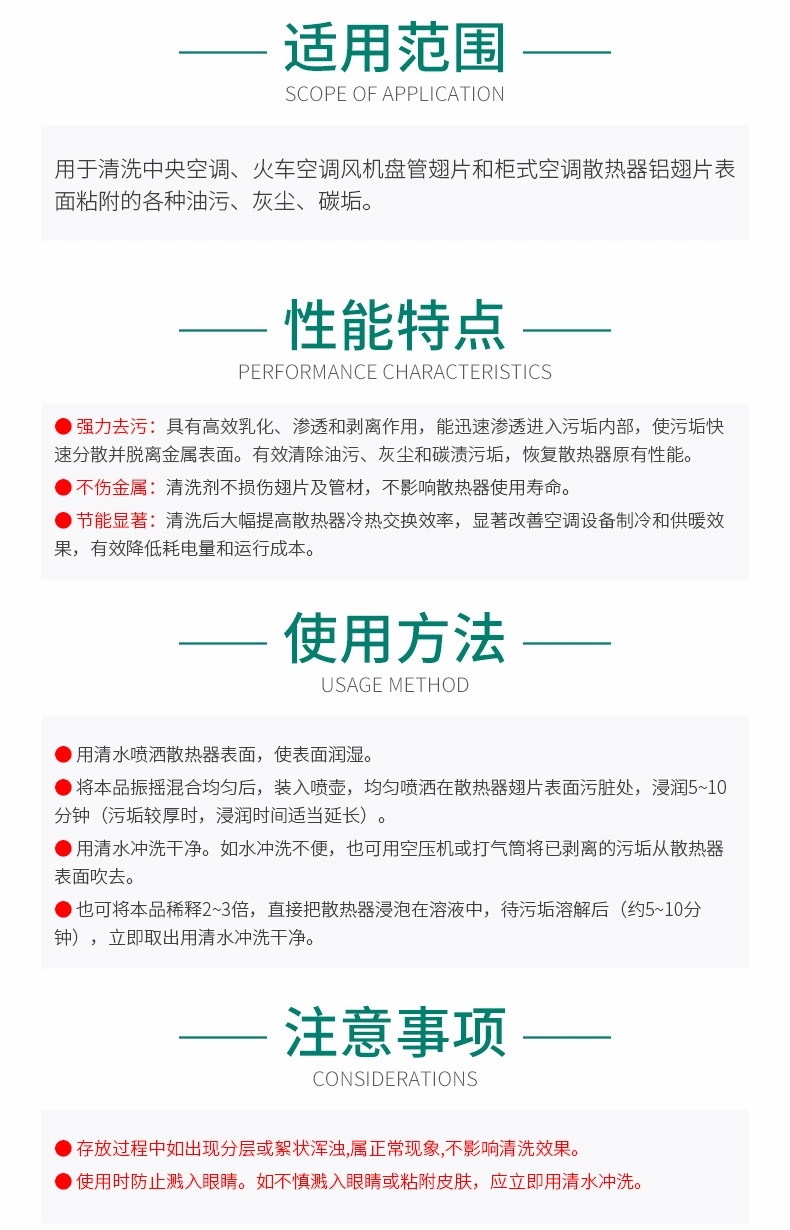 GR-950 空調翅片清洗劑(圖4)